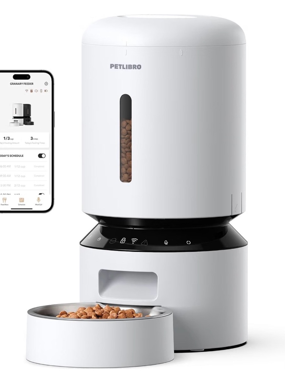 PETLIBRO Automatic Cat Feeder, 5G WiFi Automatic Dog Feeder - PLAF203
